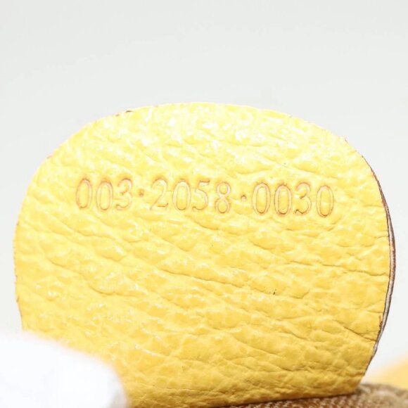 GUCCI Bamboo Backpack Suede Leather Yellow Gold 003 2058 0030 Auth bs19589 main image 16